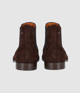 Bottines élastiques en suède marron OPHELI - IZAC