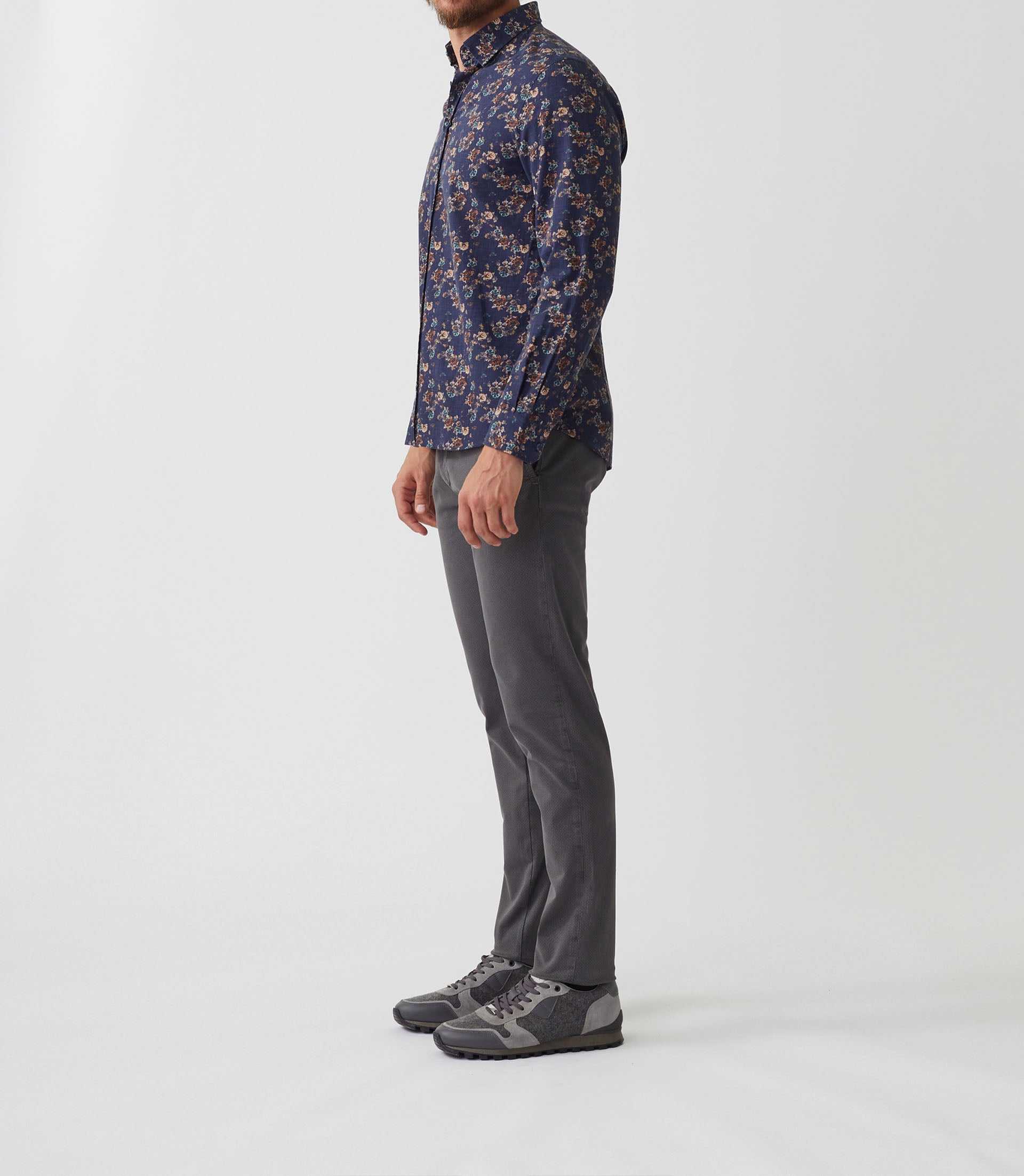 Chemise casual imprimé marine "Alya" - IZAC