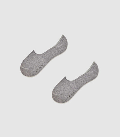 Chaussettes invisibles gris chiné - IZAC