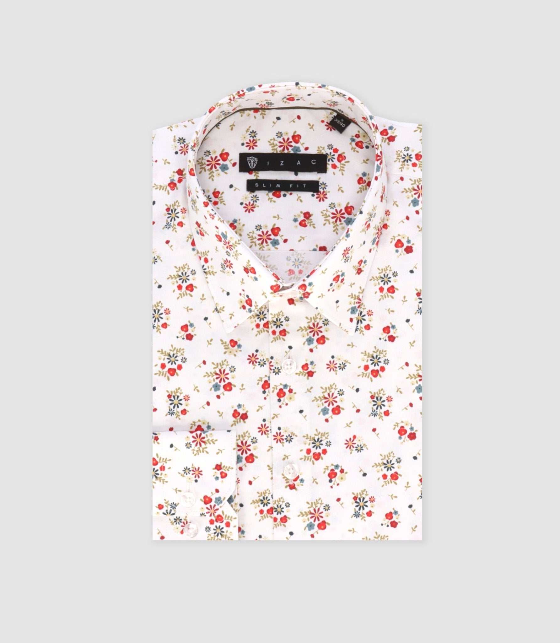 Chemise ville rouge "Tifast015" - IZAC