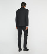 Costume 2 boutons en laine noir LIBERTE - IZAC