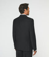 Costume 2 boutons en laine noir LIBERTE - IZAC