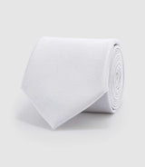 Cravate en tissu texturé gris - IZAC