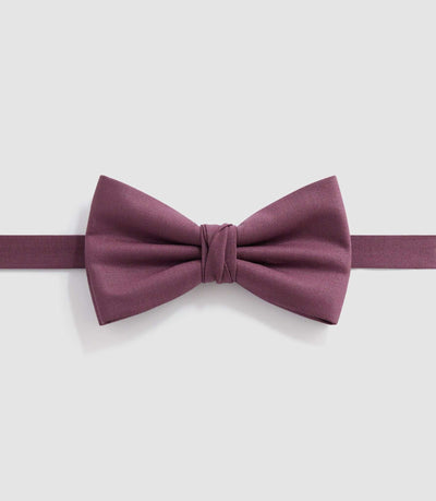 Nœud papillon en soie framboise - IZAC