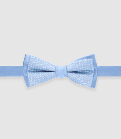 Nœud papillon en soie bleu ciel NPUNIQUE - IZAC