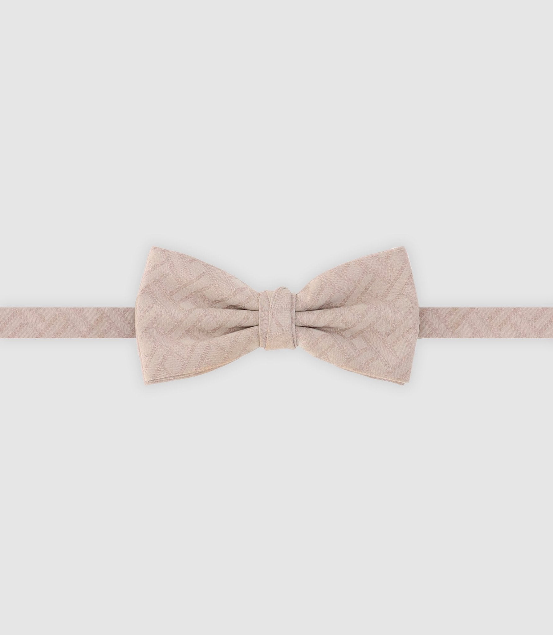 Nœud papillon avec motifs beige - IZAC