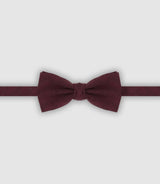Nœud papillon avec motifs bordeaux - IZAC