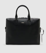 Sac en cuir noir - IZAC