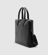 Sac en cuir noir - IZAC