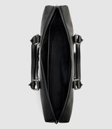 Sac en cuir noir - IZAC