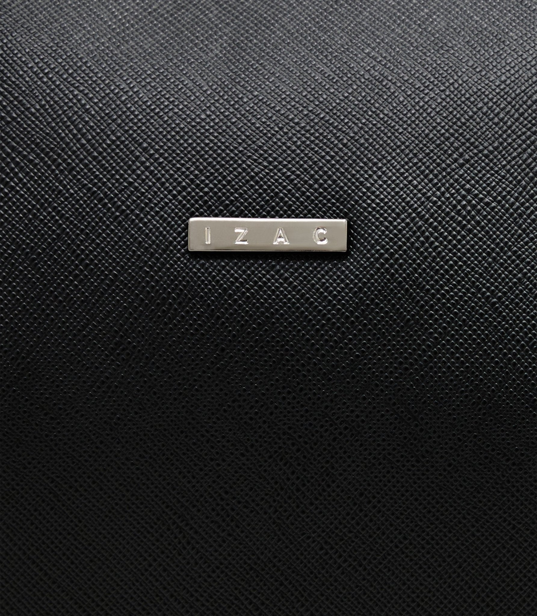 Sac en cuir noir - IZAC