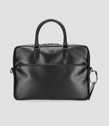 Sac business en cuir noir WENA - IZAC