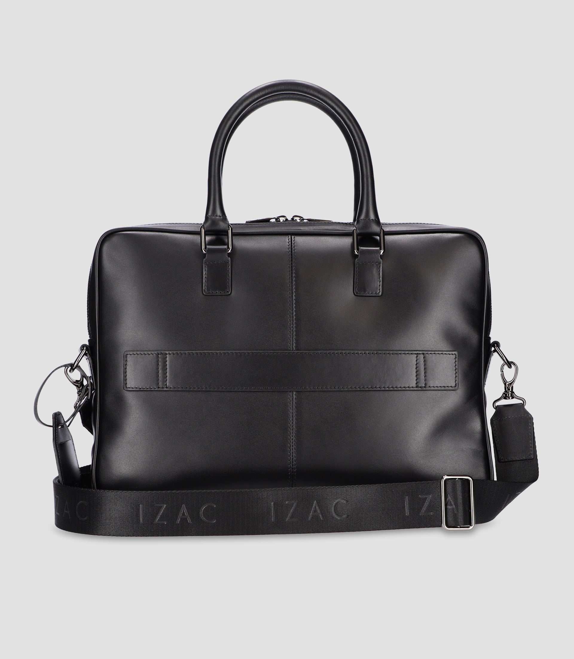 Sac business en cuir noir WENA - IZAC