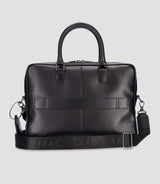 Sac business en cuir noir WENA - IZAC