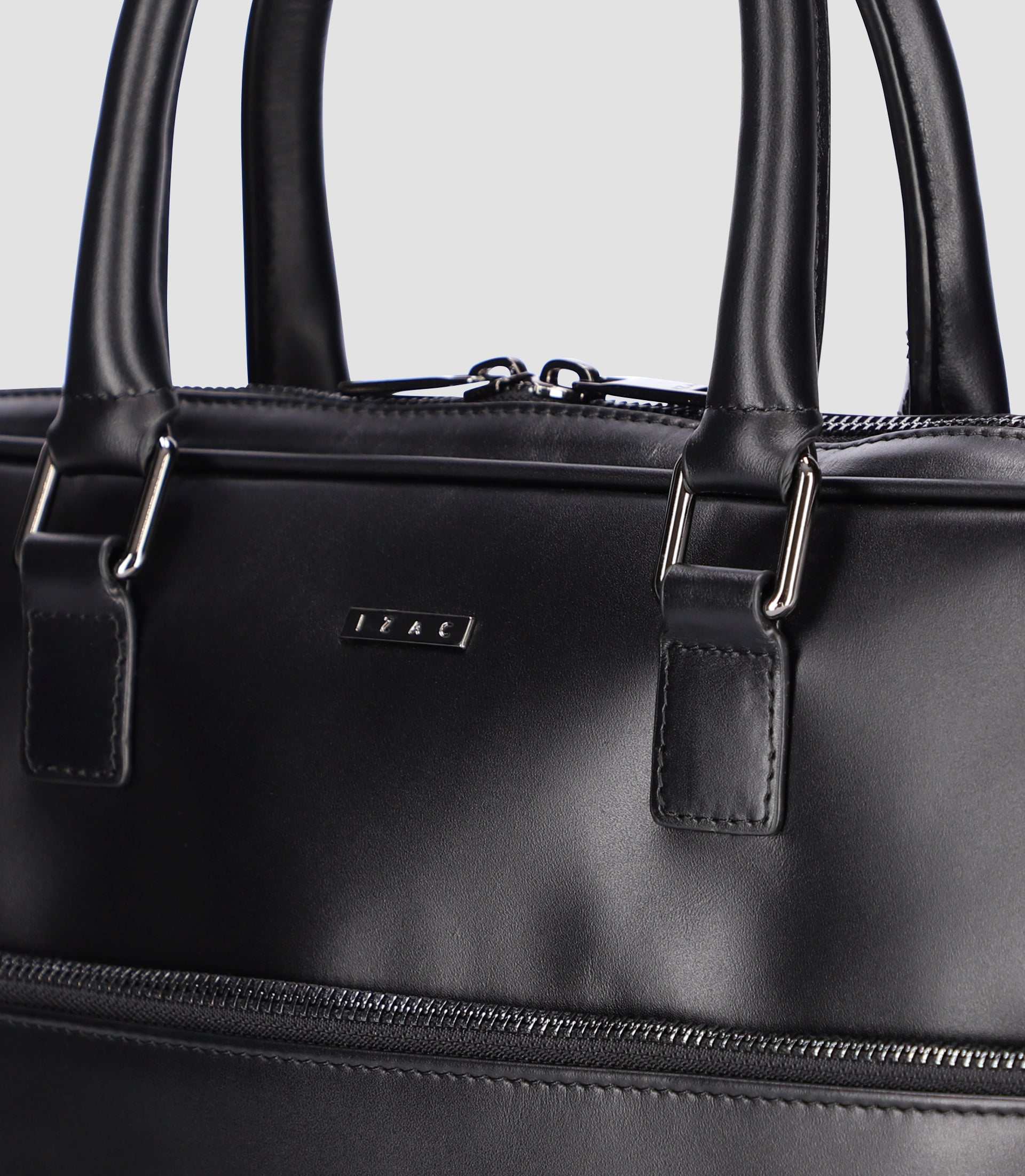 Sac business en cuir noir WENA - IZAC
