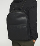Sac à dos avec logo personnalisé noir WOVE - IZAC