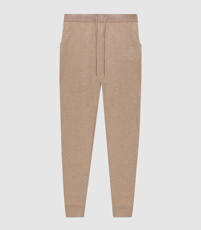 Jogging maille embosse beige - IZAC