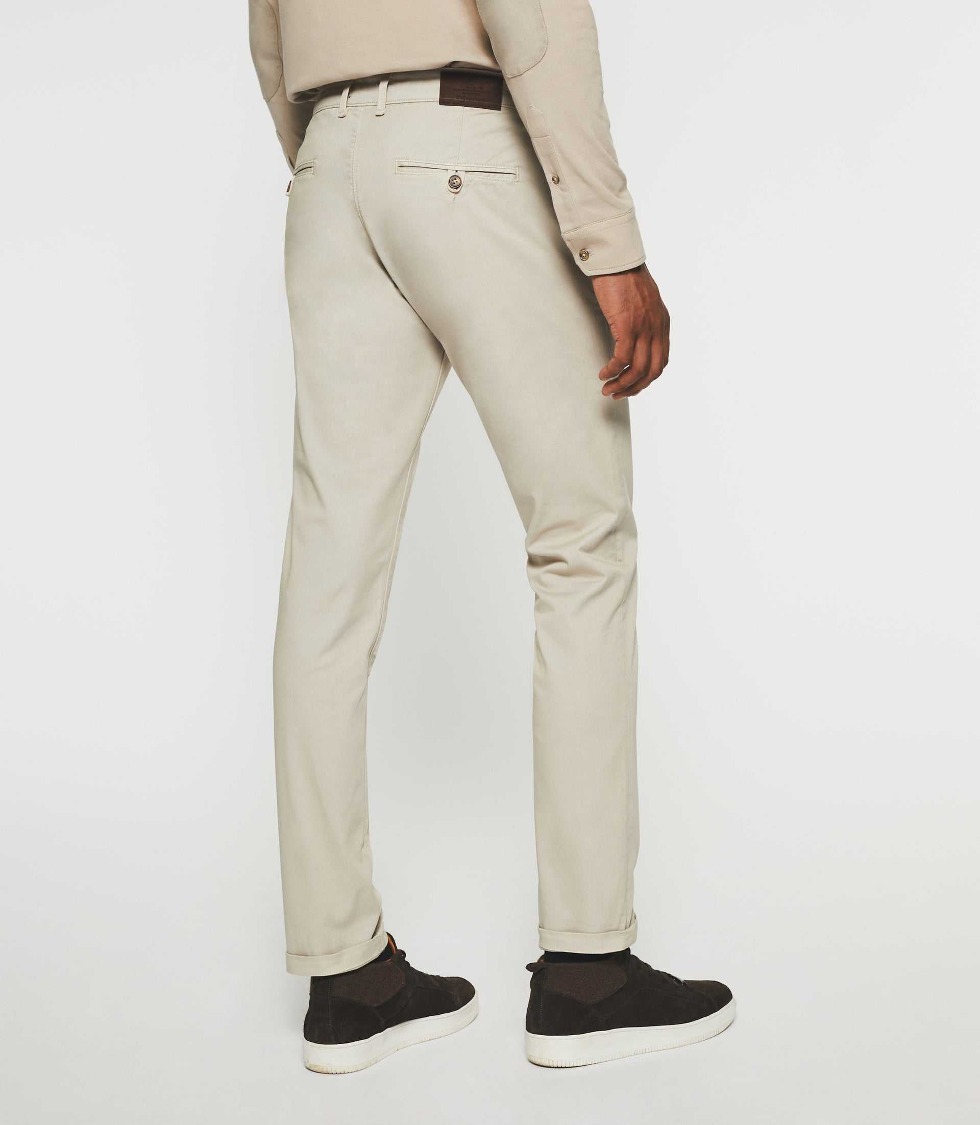 Pantalon chino slim mastic VALOR - IZAC