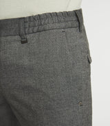 Pantalon Chino taille élastique gris VAMBO - IZAC