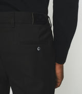Pantalon chino taille élastique noir VAMBO - IZAC