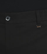 Pantalon chino taille élastique noir VAMBO - IZAC