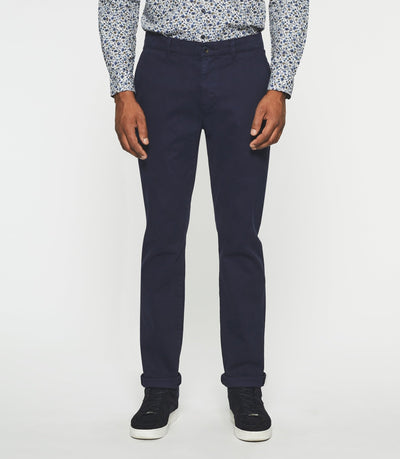 Pantalon slack slim marine VITAMINE - IZAC