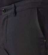 Pantalon chino armuré noir VERREBI - IZAC