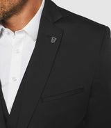 Veste ville noir "Cionac" - IZAC