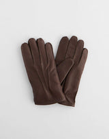 Gants cuir marron - IZAC